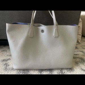 Tory Burch Perry Metallic Tote